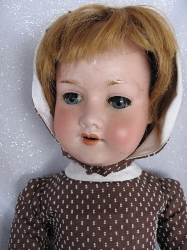 Two antique bisque dolls:- Armand Marseille 390 with (1 of 3)