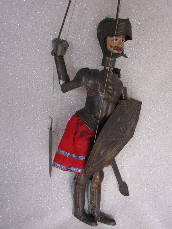 Mixed:- FACS Siliclian Knight Marionette, boxed (1 of 8)