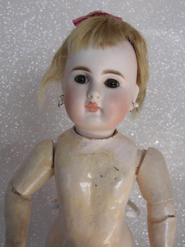 Rare cabinet Belton-type child c1880s 10" (28cm) pale (1 of 5)