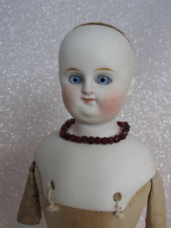 Naked German child 13. 5" (34cm) coarse pale bisque (1 of 3)