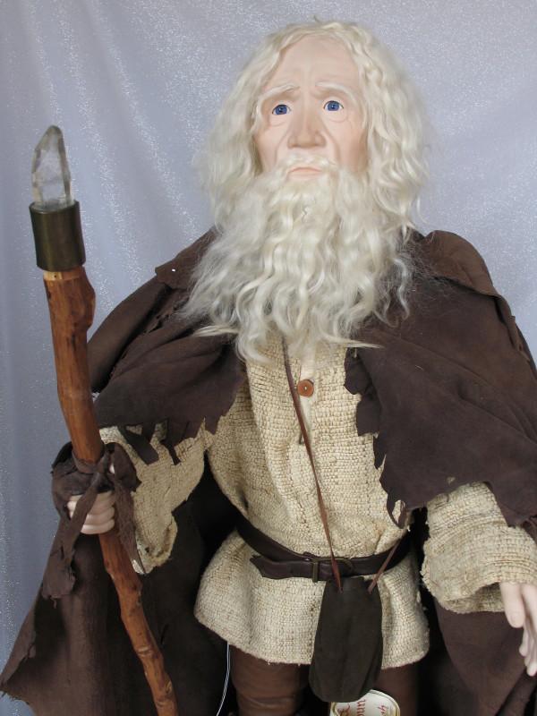 Original Artist Wizard Nite Light "Araleun".  Stands (1 of 2)