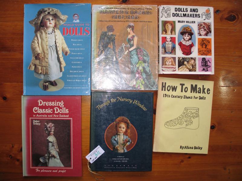 Eleven Doll books:- include Rare Character (1 of 2)