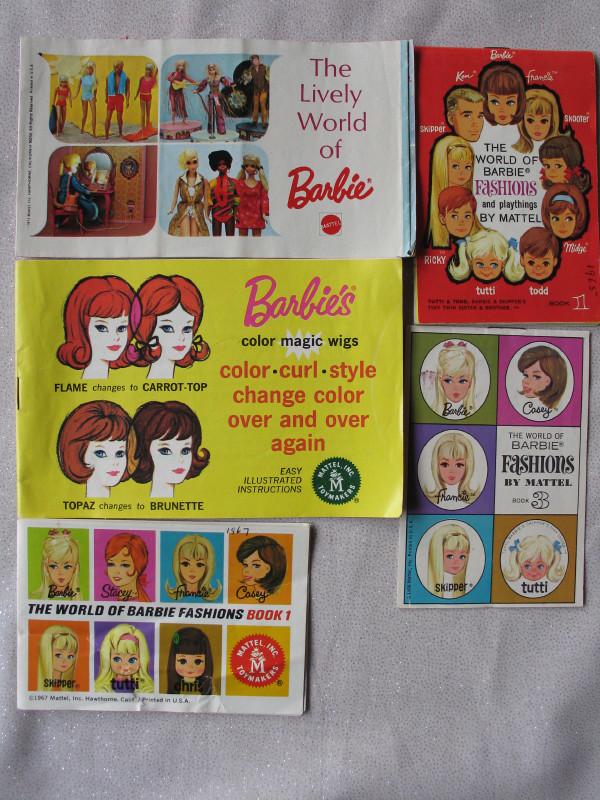 Twenty-Four 60-70s Mattel Barbie Booklet.  Includes 60s (1 of 3)
