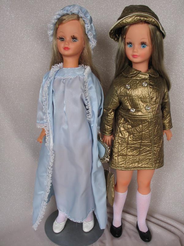Two 1960s Italian Fashion Dolls 22" (56cm) unmarked. (1 of 2)