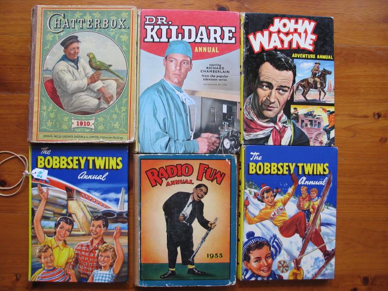 Six vintage Annual Books . John Wayne 1957, Chatterbox (1 of 1)