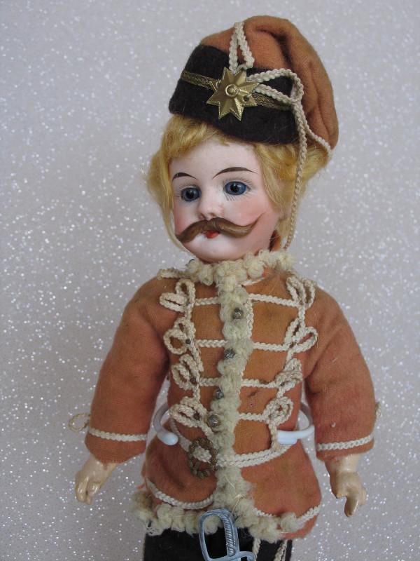 All original Gebruder Kuhnlenz "Moustache Soldier" boy (1 of 3)