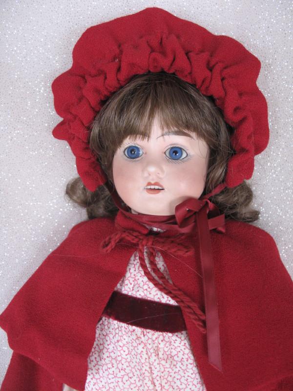 French Bloedel Eden-Bebe 1900s 15" (38cm) SFBJ period: French Bloedel Eden-Bebe 1900s 15" (38cm) SFBJ period marked raised 'X \\' and incised 2 . Large 'U' shaped hairline/restoration from both sides of eyelashes through the chin, original blue paperweigh