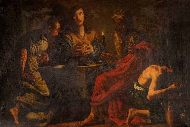 Austrian School, 17th Century  The Lamentation of Christi by the