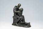 Constantin Meunier (1831-1905): 'L'enfant prodigue ou le fils prodigue', patinated bronze, B.