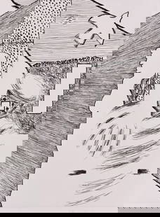 Roger Raveel (1921-2013): 'Kunstenaar en model', etching, ed. 19/100: Roger Raveel (1921-2013): 'Kunstenaar en model', etching, ed. 19/100 Work: 39,5 x 29,5 cm Paper: 79 x 56,5 cm