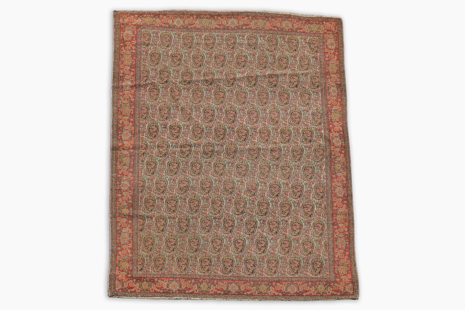 A Persian Senneh rug with floral design ('dessin beauté'), wool on cotton, first third 20th C. (1 of 5)