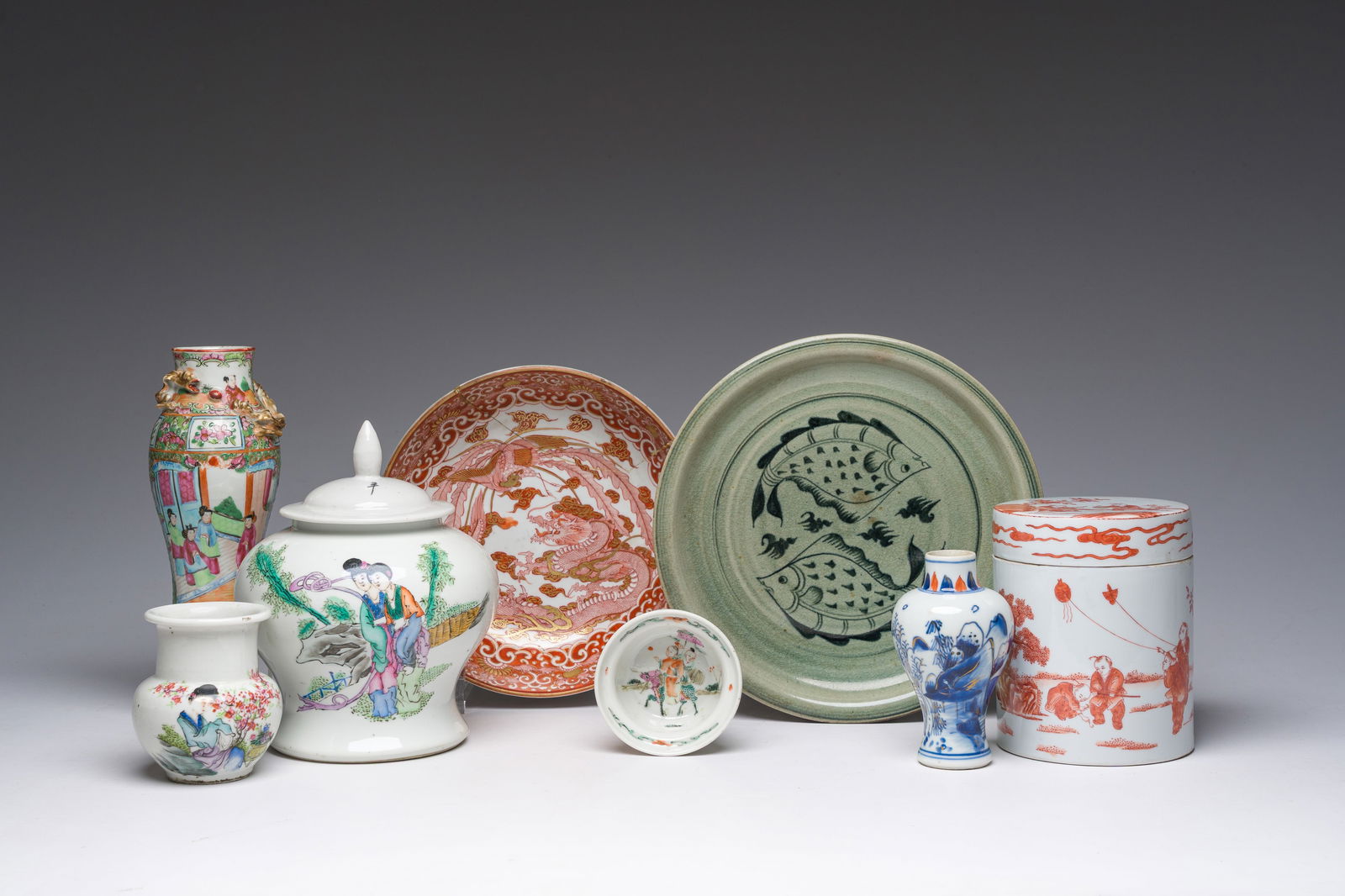 A varied collection of Chinese and Japanese ceramics, Kangxi and later (1 of 9)