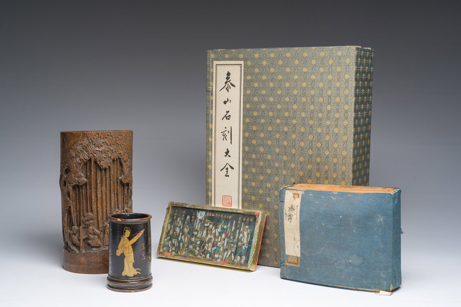 A varied collection of Chinese scholar's objects, 19th/20th C. (1 of 11)