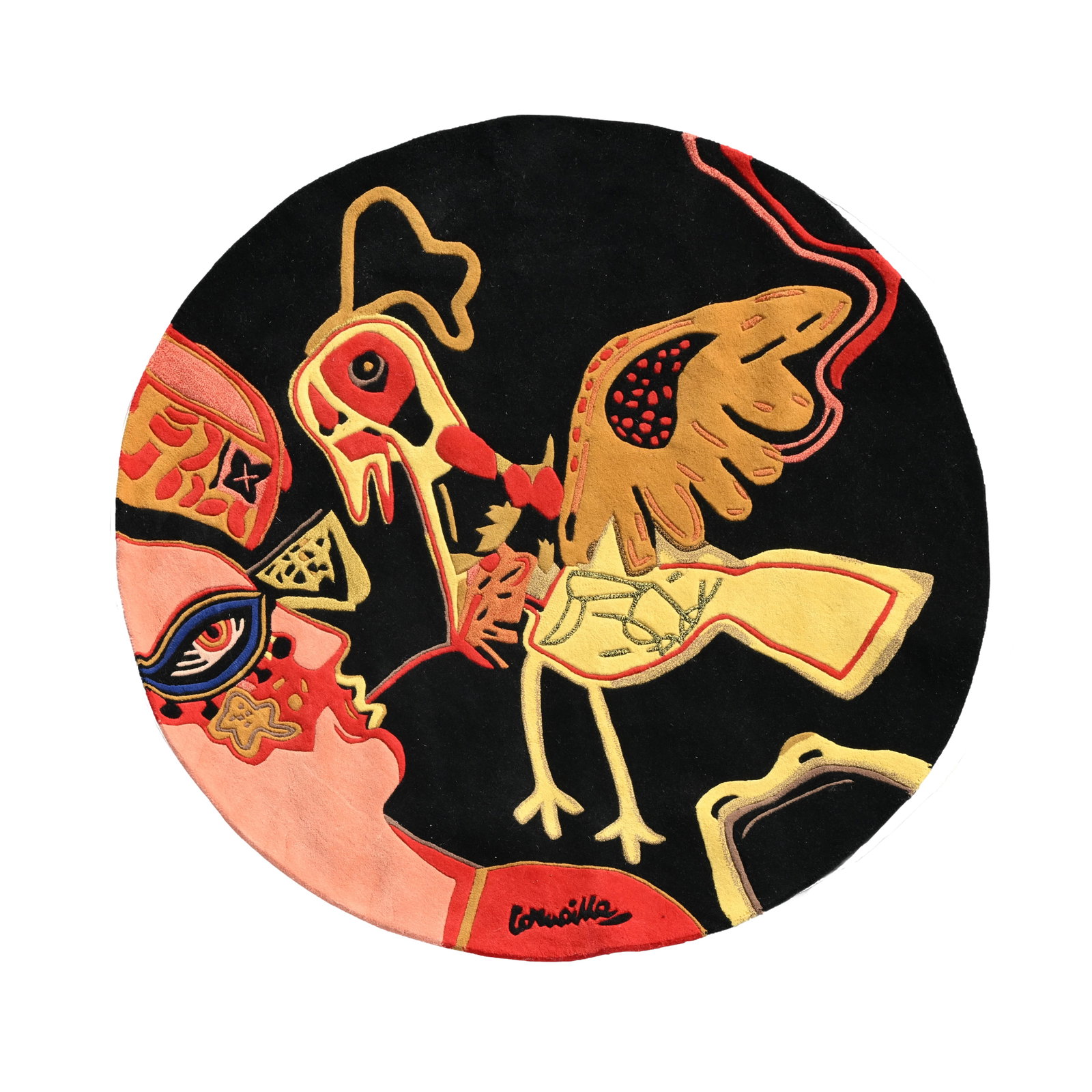 Guillaume Corneille van Beverloo (Corneille, 1922-2010): 'L'oiseau presque deraisonnable', hand (1 of 3)