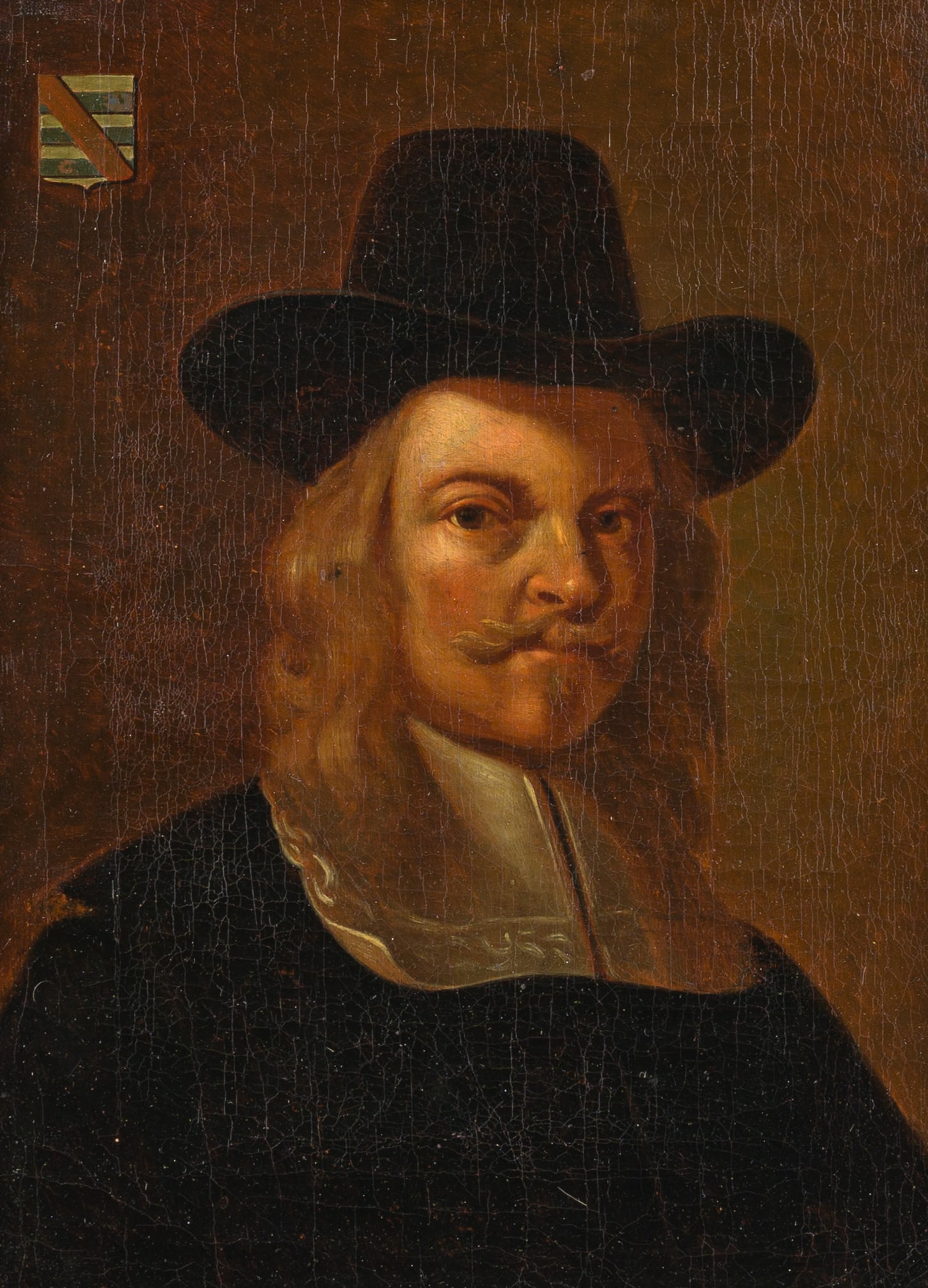 Flemish school, in the manner of Melchior Brassauw (1709-ca. 1760): Portrait of a man of standing, (1 of 6)