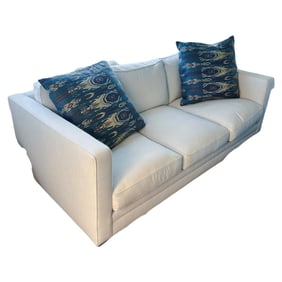 White Loveseat Sofa