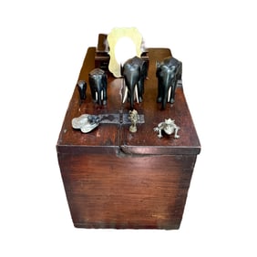 Small Wooden Trunk