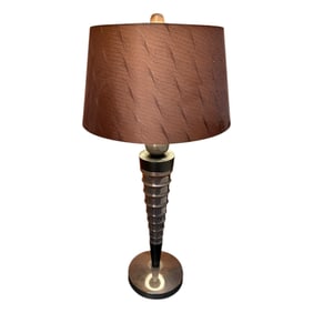 Laurie Table Lamp – Dunbrook Finish, Funnel Shade
