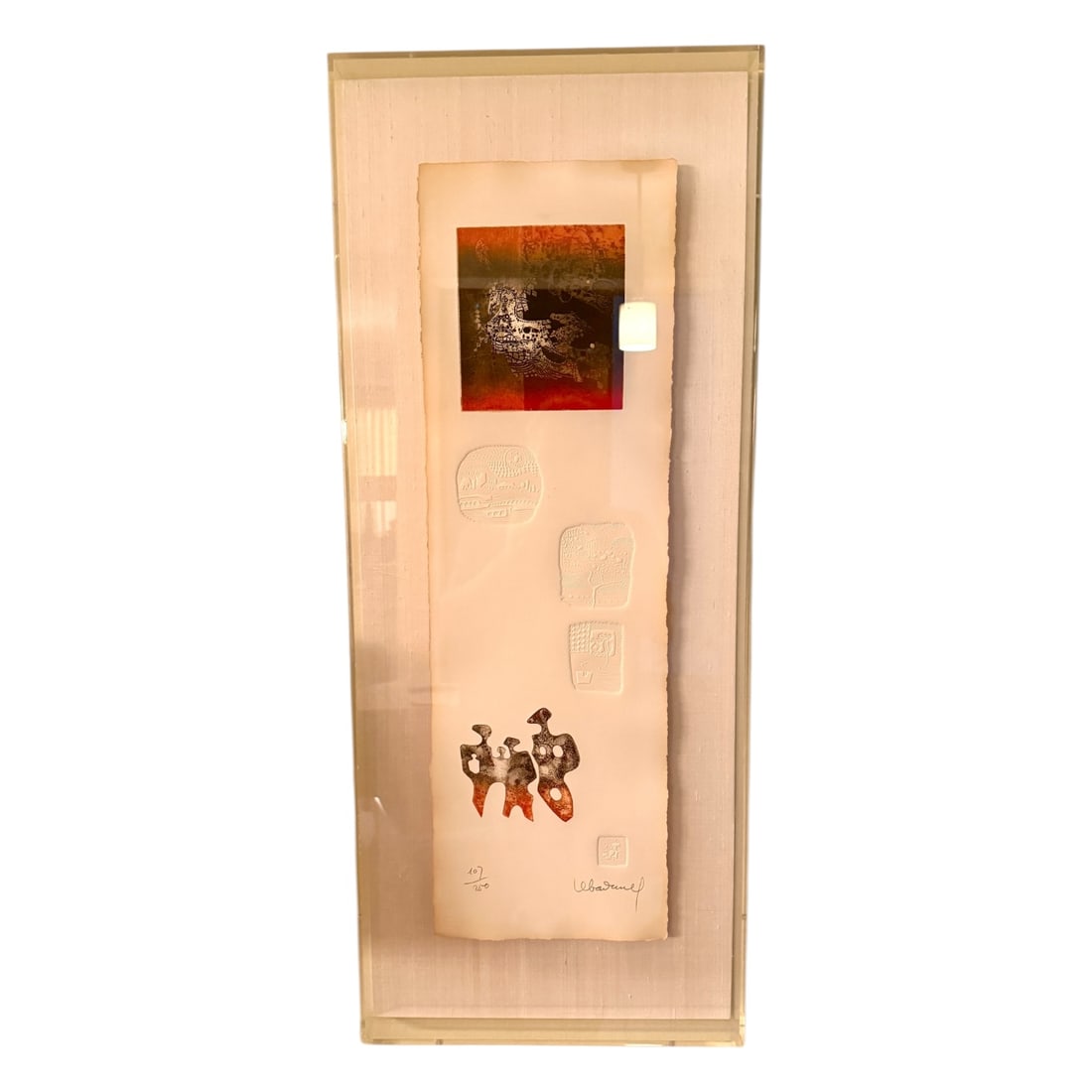 “La Vie et le Bonheur" – Lithograph by Lebadang (1 of 3)