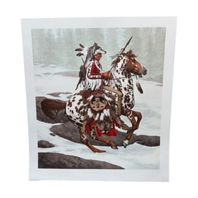 Set of 2 Bev Doolittle "Guardian Spirits" Signed and Numbered Limited Edition Print