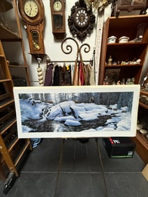 Steven E. Lyman "High Creek Crossing" Signed and Numbered Limited Edition