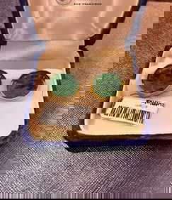 14k Gold and Jade Cufflinks