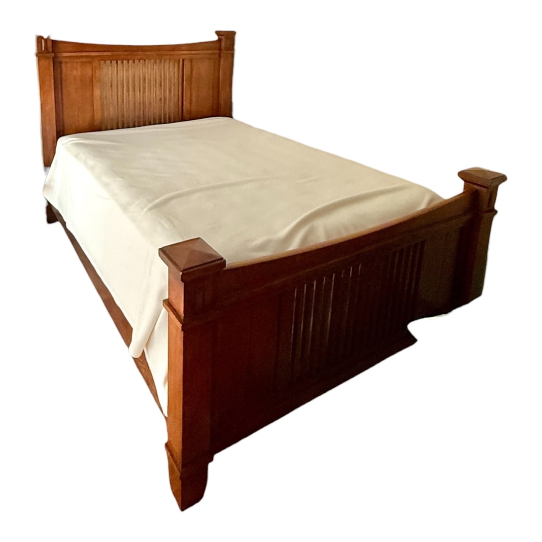 Traditional Solid Wood Bed Frame (1 of 4)