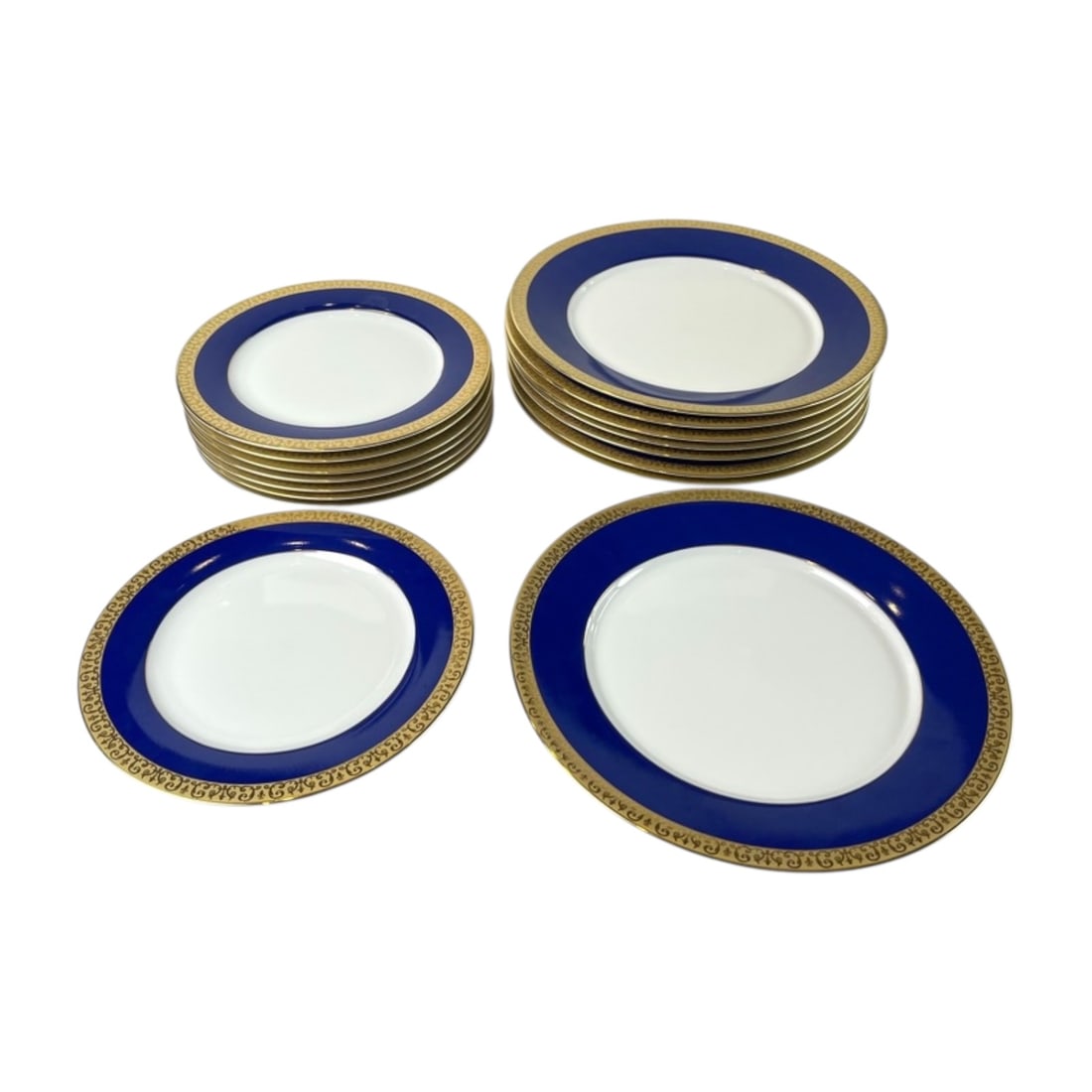 Gold Buffet Royal Gallery Dinner and Salad Place Setting Pair (1 of 5)
