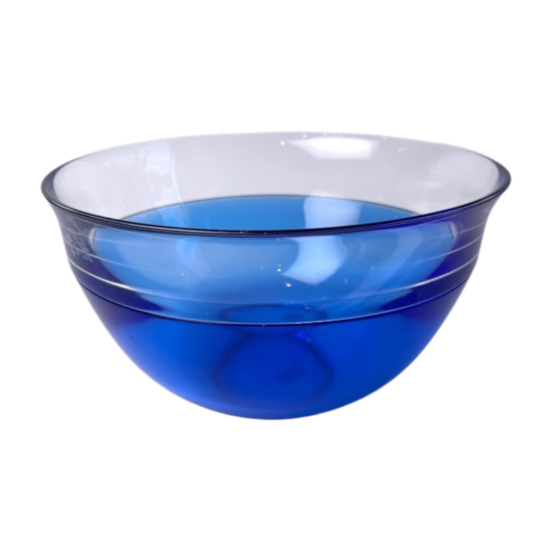 Cobalt blue art glass bowl (1 of 4)