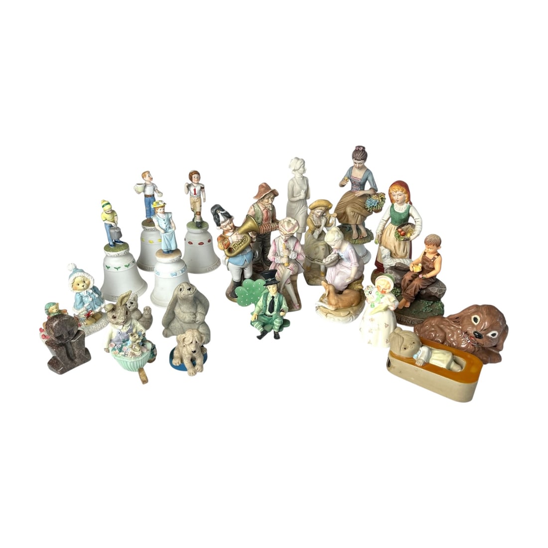Large Assorted Collection of Porcelain and Ceramic Figurines (1 of 8)