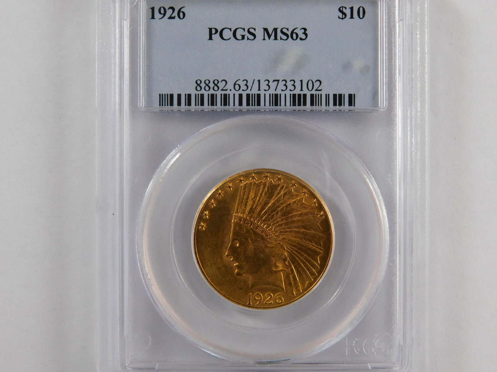 1926 $10 Gold Indian (1 of 4)