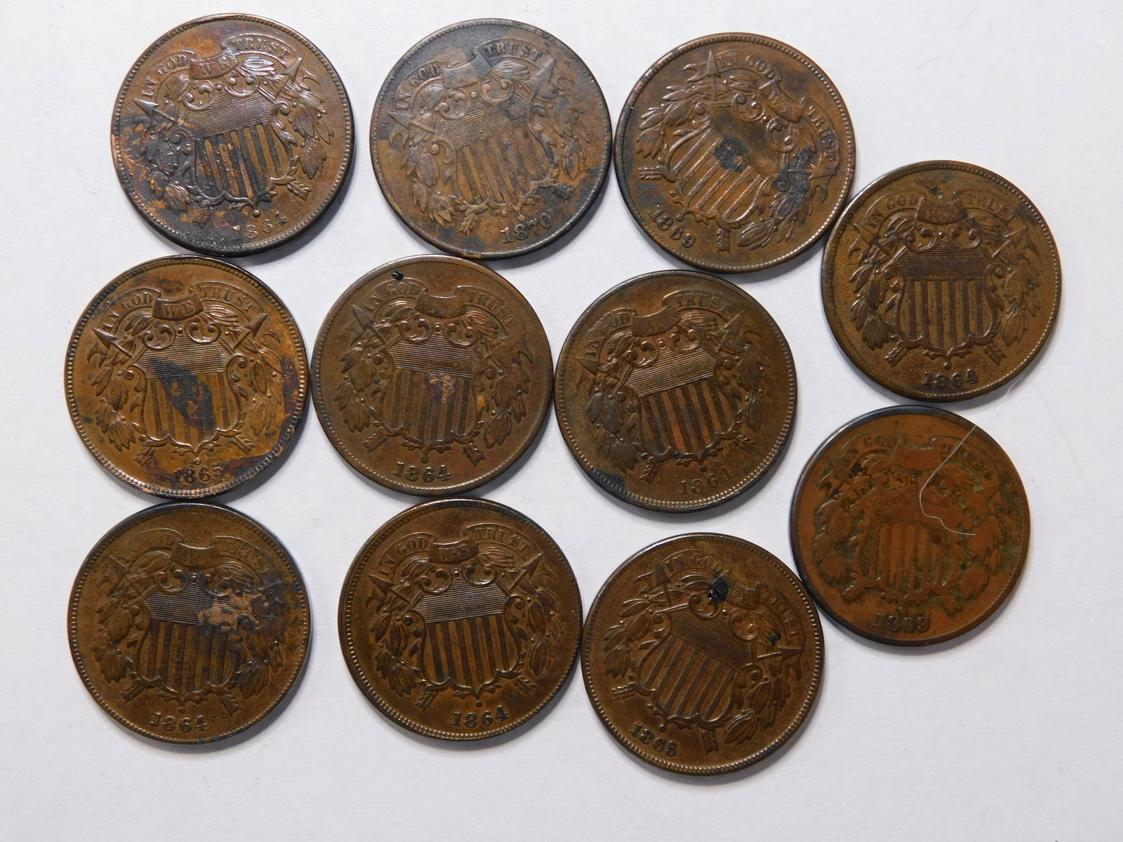 2 Cent Pieces (1 of 2)
