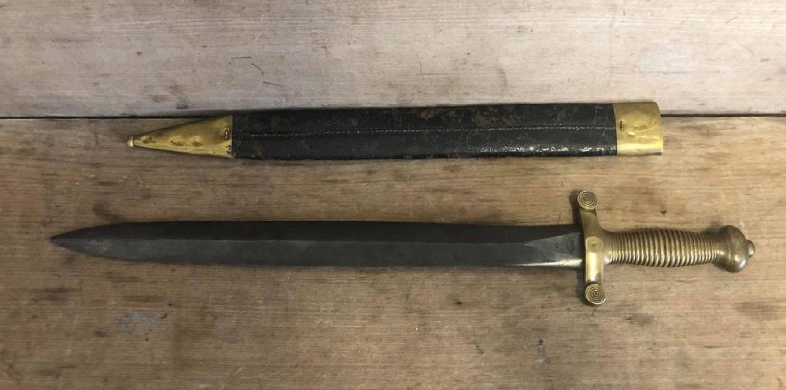 Confederate Style Sword Marked Paris: Confederate Style Sword Marked Paris