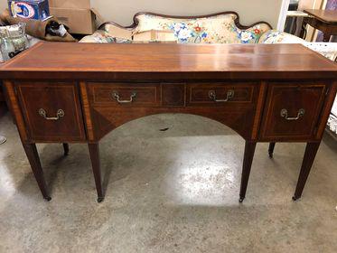 Period Hepplewhite Sideboard w/ Inlay circa 1800 (1 of 6)