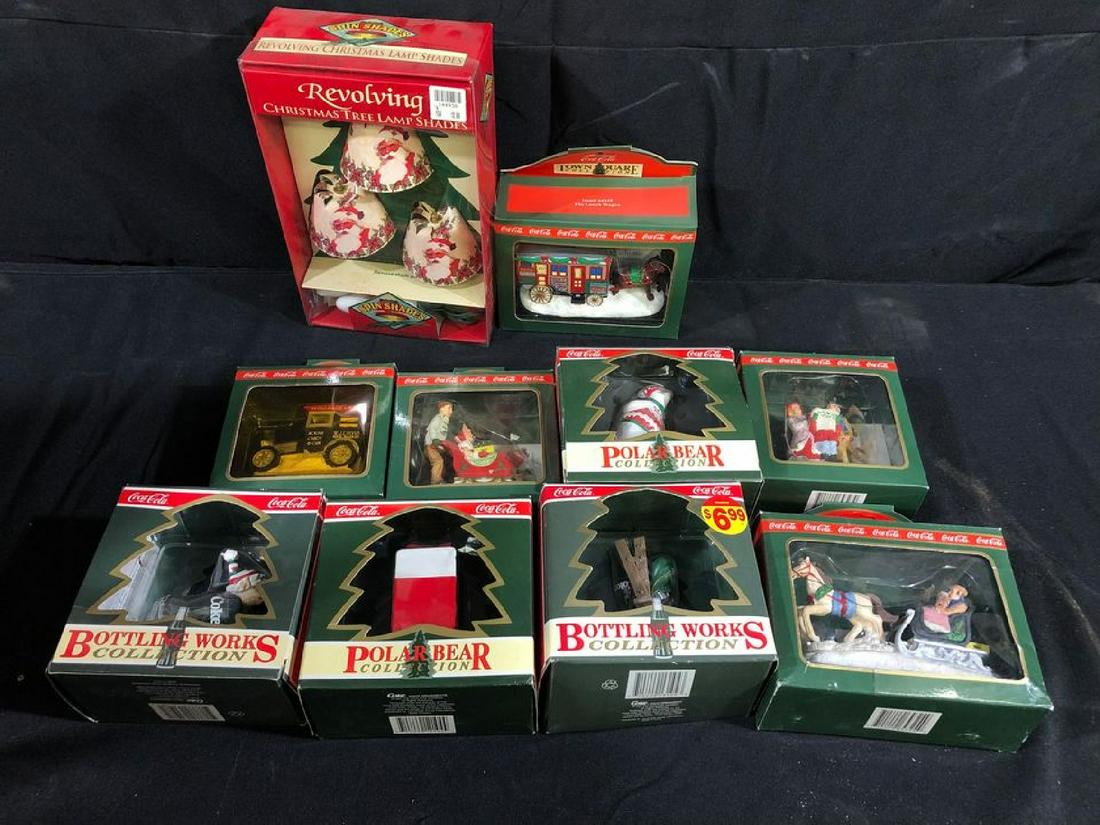 Collection Of Coca-Cola/Christmas Ornaments/DÃ©cor: Collection Of Coca-Cola/Christmas Ornaments/DÃ©cor