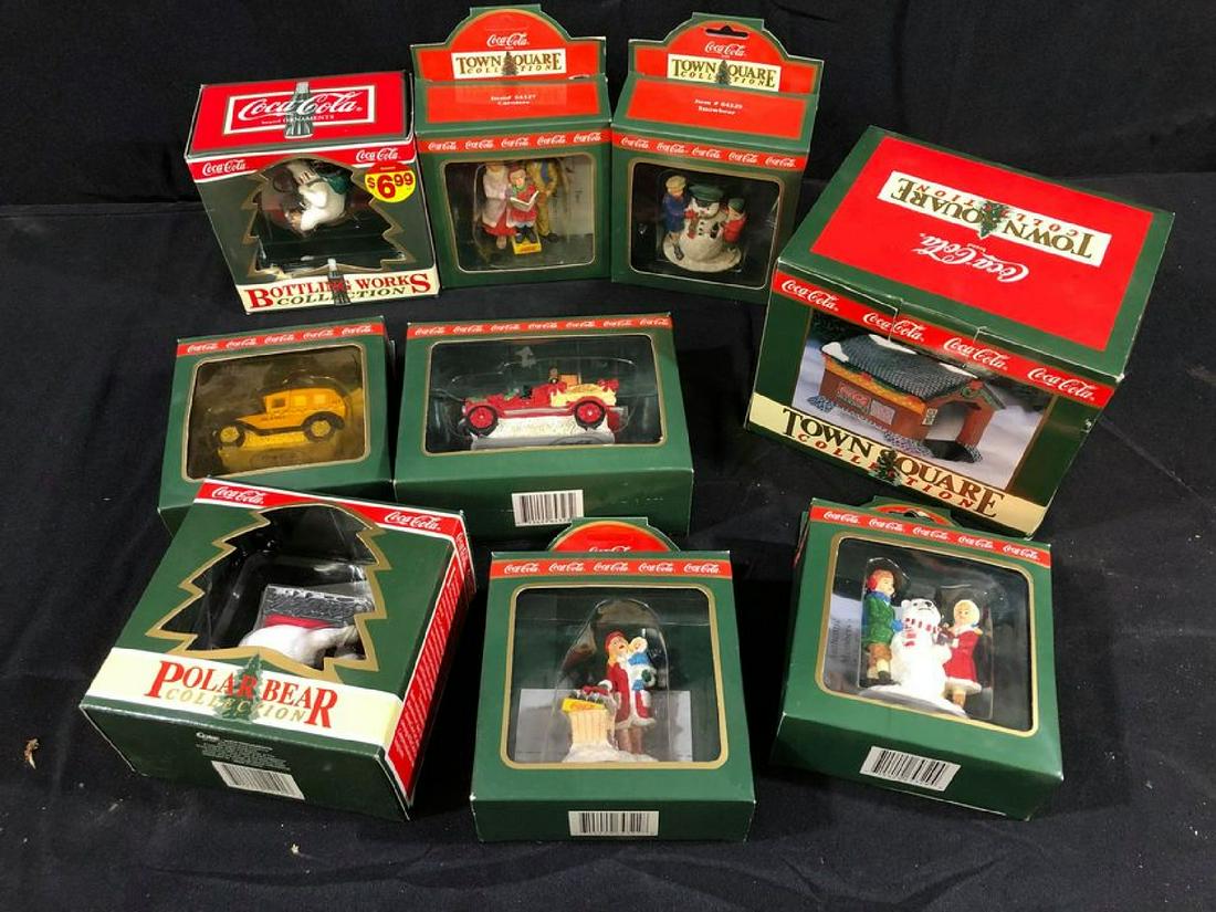 Collection Of Coca-Cola/Christmas Ornaments/DÃ©cor: Collection Of Coca-Cola/Christmas Ornaments/DÃ©cor