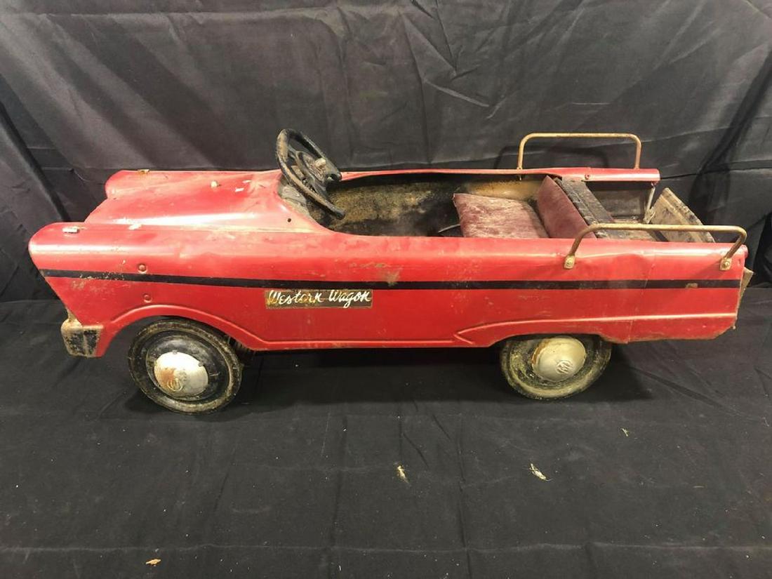 Western Wagon Pedal Car (1 of 2)