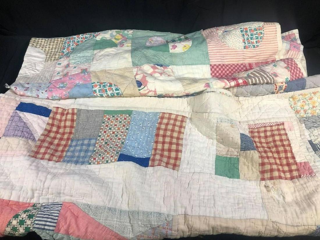 2 Hand Sewn Quilts (1 of 1)