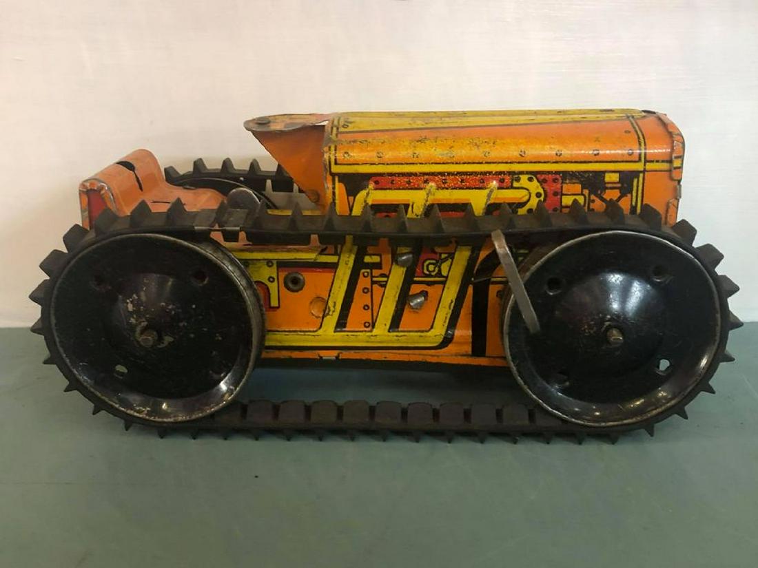 Marx Flat Front Crawler Wind Up Toy: Marx Flat Front Crawler Wind Up Toy