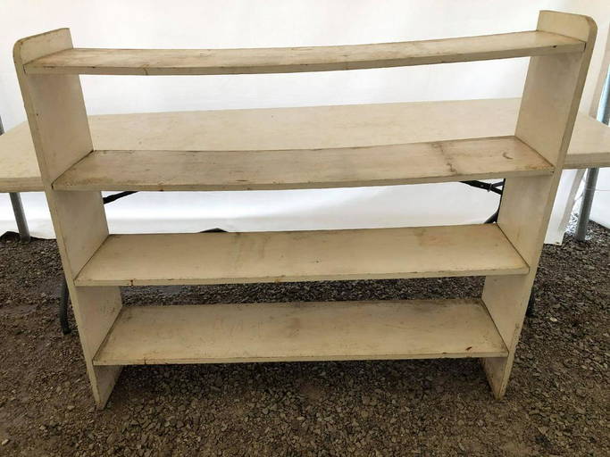 Primitive Shelf/crock Bench