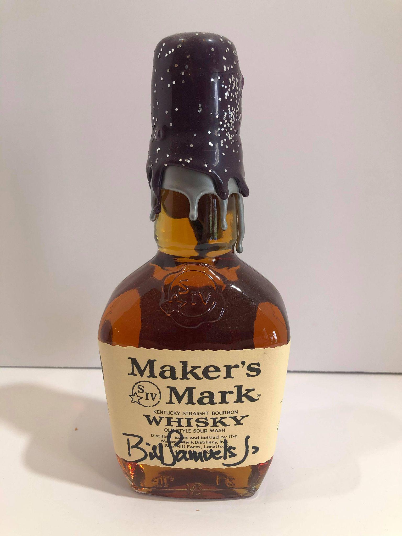 Maker's Mark Bill Samuels Jr. Confetti Double dipped: Maker's Mark Bill Samuels Jr. Confetti Double dipped Purple/Silver