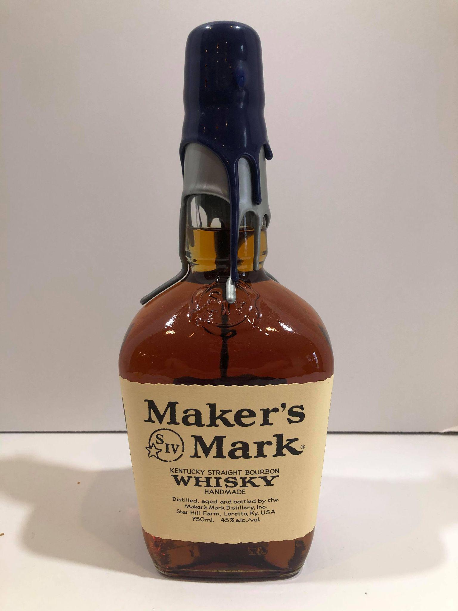 Maker's Mark Double Dip Navy/Silver New England: Maker's Mark Double Dip Navy/Silver New England Patriots