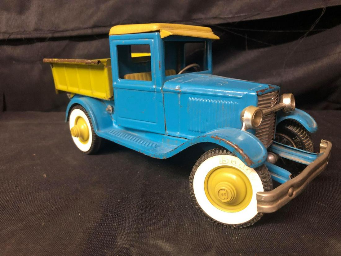 Buddy L Pressed Steel Toy Dump Truck Model A Ford: Buddy L Pressed Steel Toy Dump Truck Model A Ford