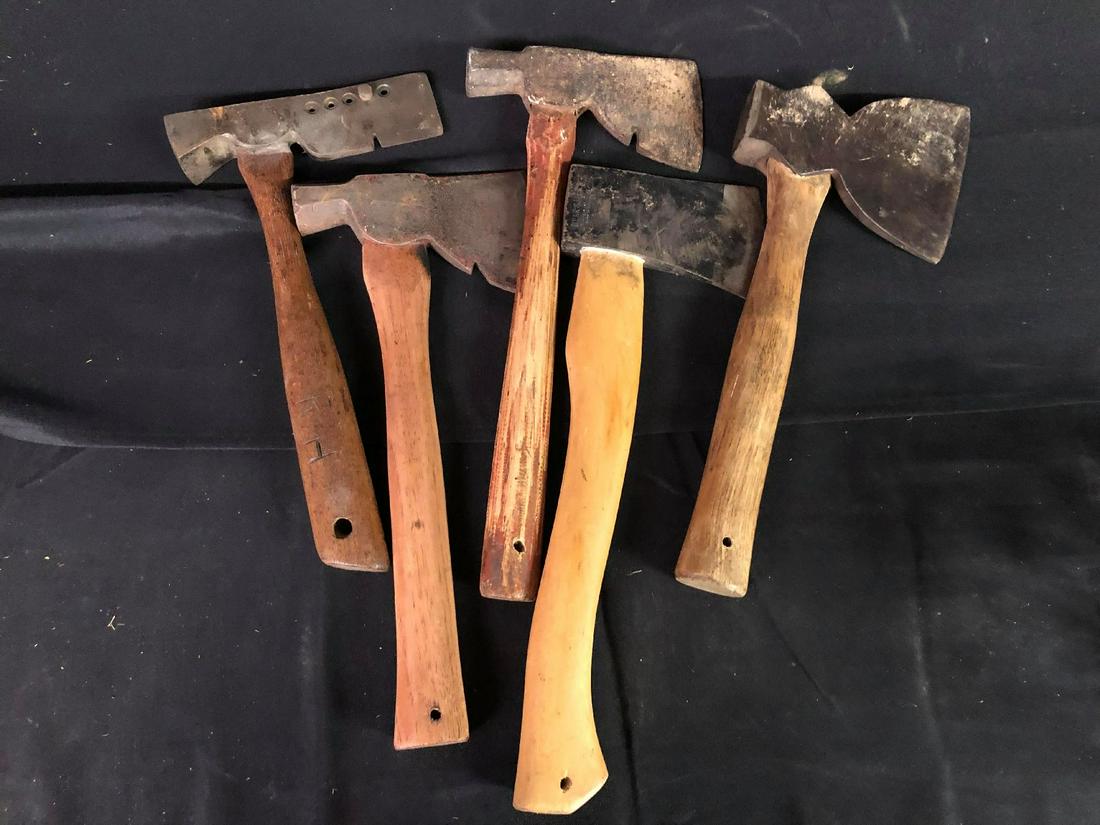 Collection Of 5 Hatchets: Collection Of 5 Hatchets