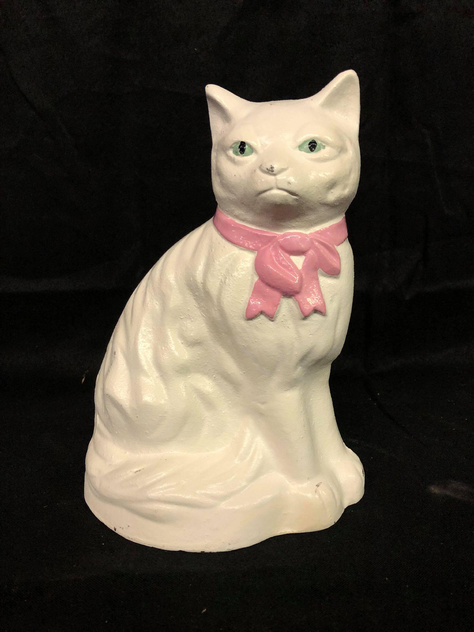 Cast Iron Cat Door Stop: Cast Iron Cat Door Stop