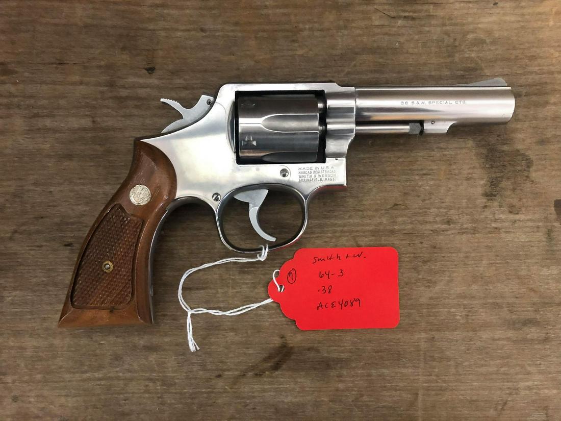 Smith & Wesson 64-3 .38 ACE4089: Smith & Wesson 64-3 .38 ACE4089