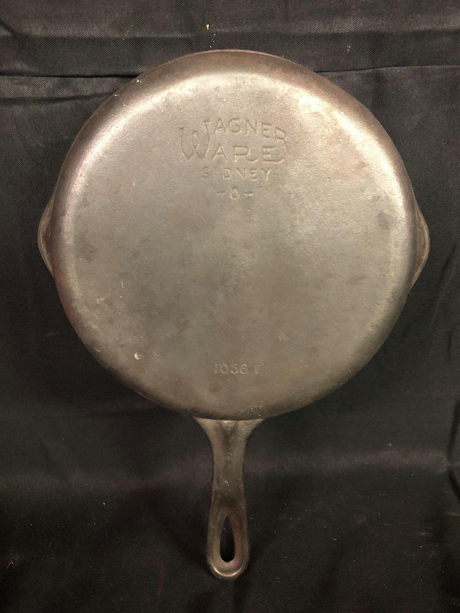 No. 6 Wagner Ware Cast Iron Skillet 1056V: No. 6 Wagner Ware Cast Iron Skillet 1056V