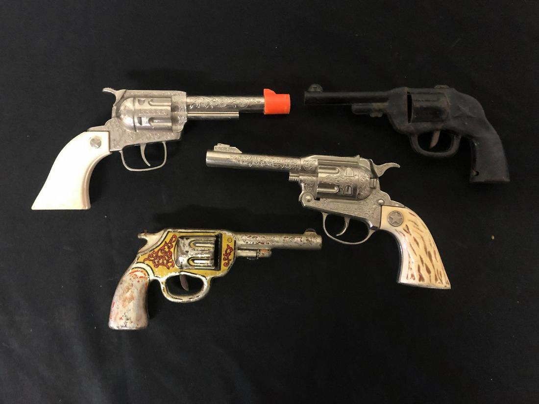 Collection Of Metal Cap Guns: Collection Of Metal Cap Guns