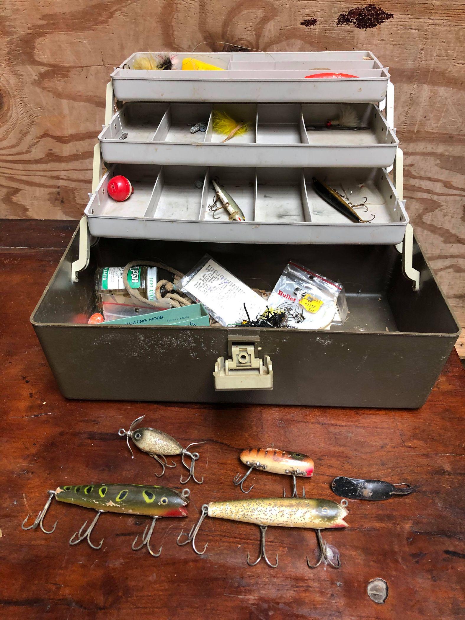 Tacklebox & Collection Of Lures: Tacklebox & Collection Of Lures