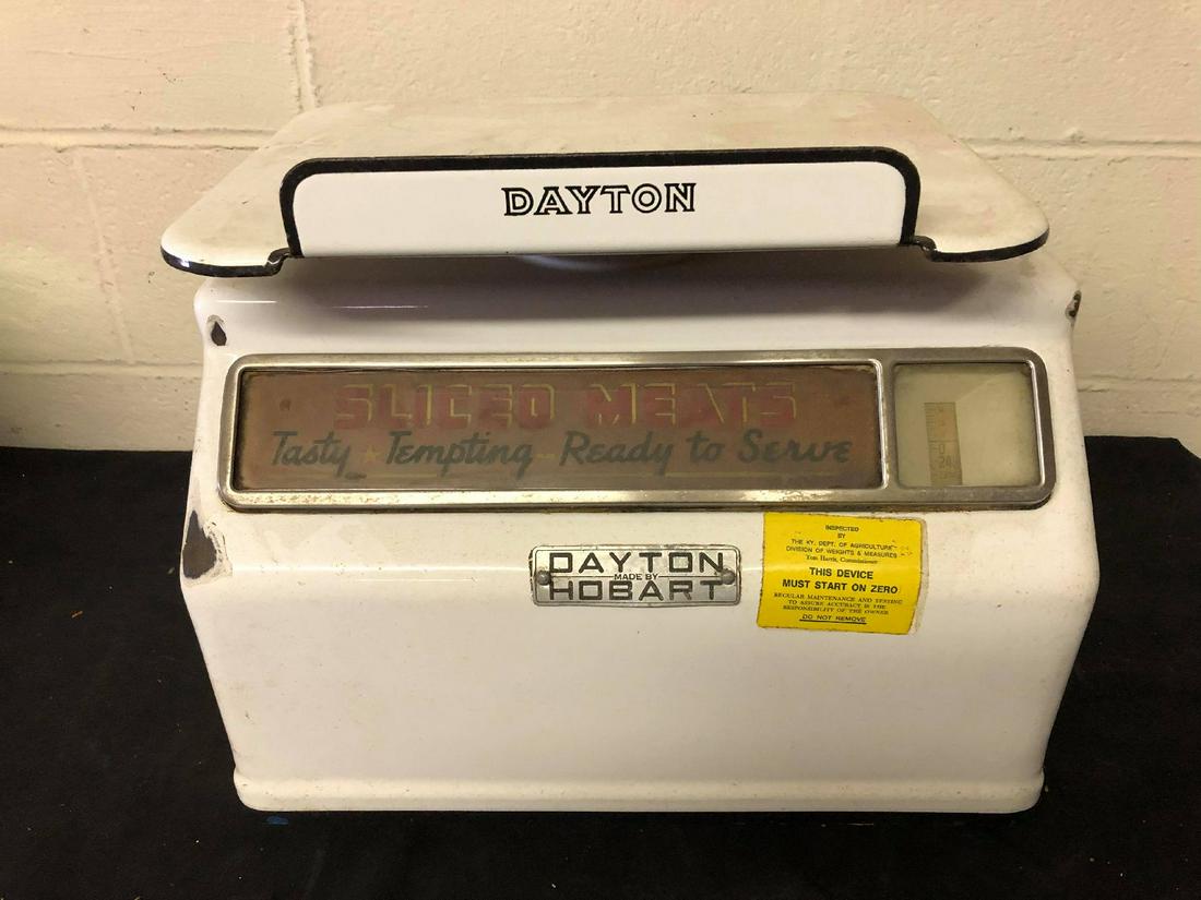 Dayton-Hobart Sliced Meats Porcelain Scale: Dayton-Hobart Sliced Meats Porcelain Scale